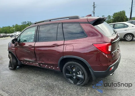 2021 Honda Passport Elite из США, поврежденный, VIN 5FNYF8H07MB002713